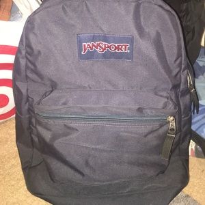 Jansport navy backpack